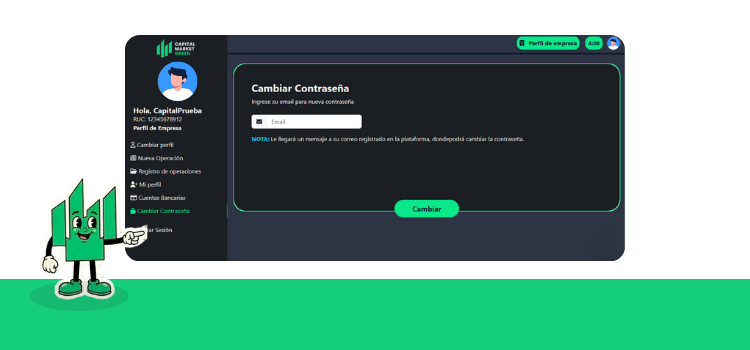 Seguridad en Capital: Cómo cambiar tu contraseña en 3 simples pasos